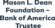 Mason L. Dean Charitable Foundation